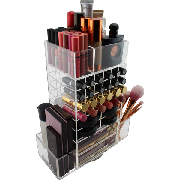Chic Spinning Makeup Tower (CLEAR)